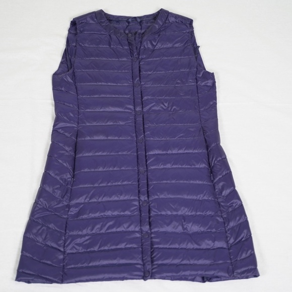 Uniqlo Synthetic Down Long Length Vest - Picture 1 of 4